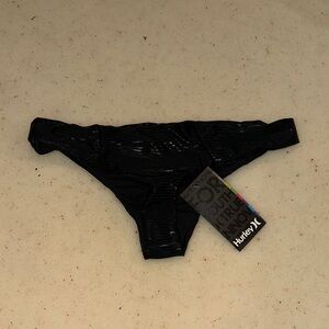 Hurley Black Classic Bikini Bottom